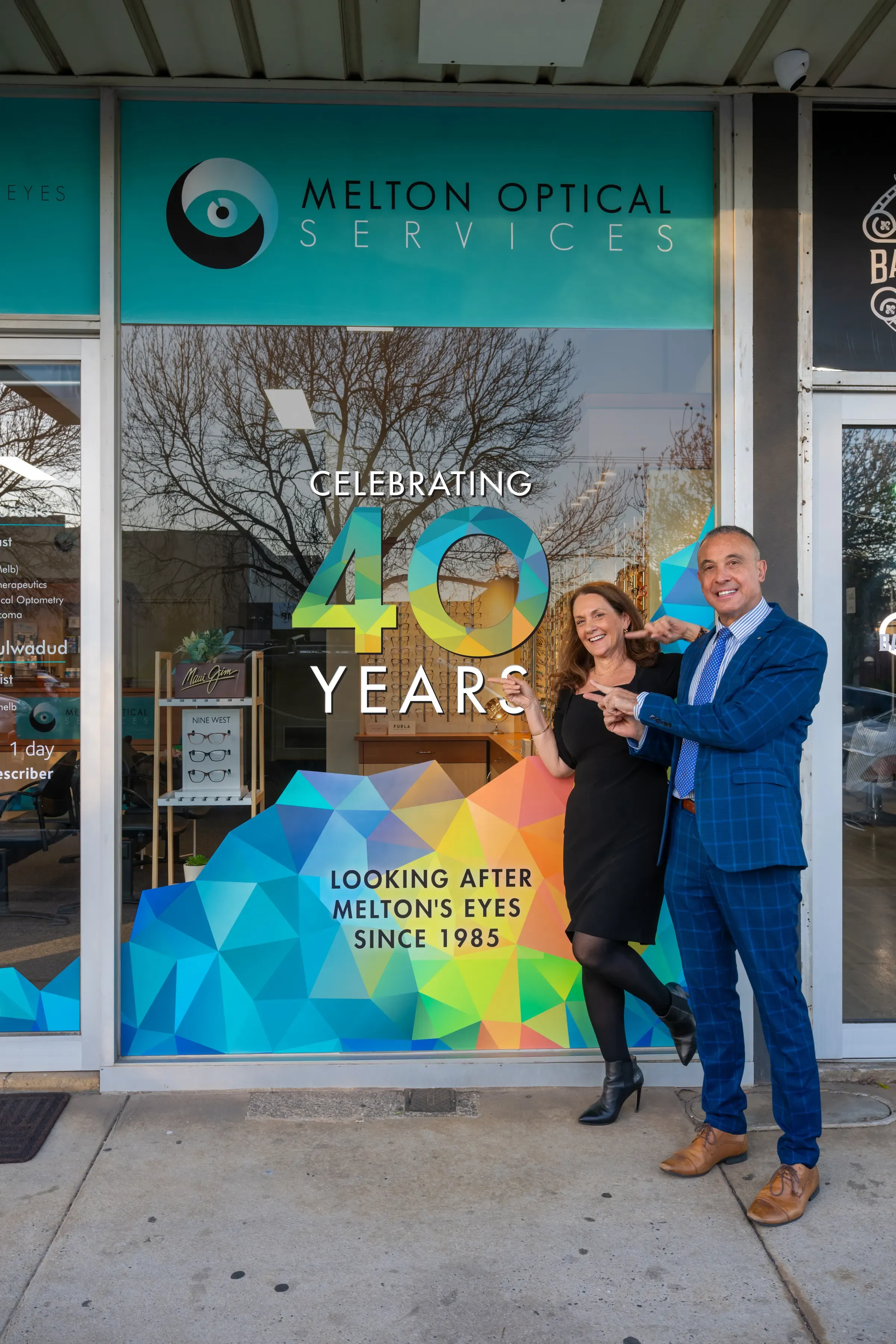 Melton Optical Services anniversary campaign