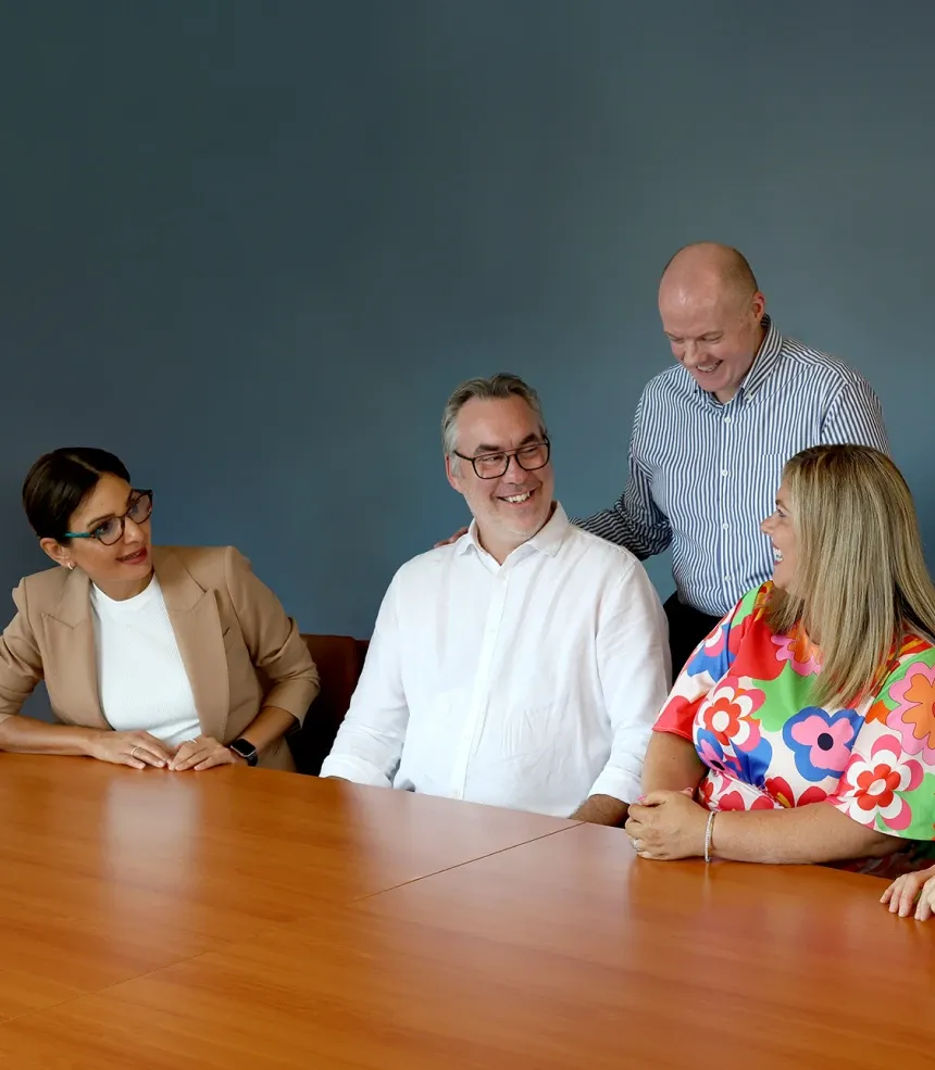 ProVision business coaches Tina Adel, Brad White, Laura Davies Flannagan and Julius Maloney