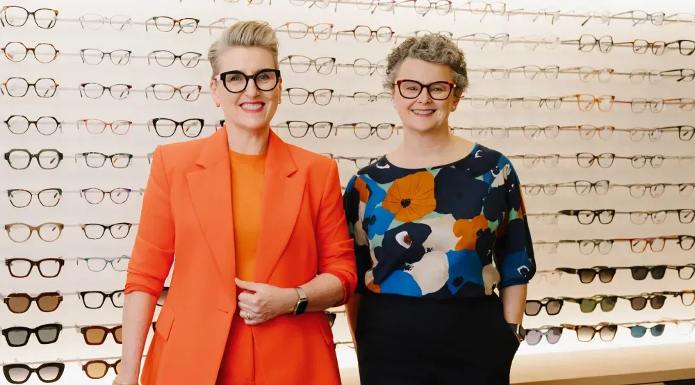 Sallyanne Smith and Shirley Walker